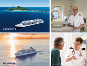 Dialyse auf der MS EUROPA & MS EUROPA 2 von Hapag Llyod Cruises