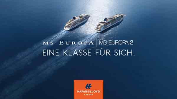MS EUROPA und MS EUROPA 2 von Hapag Llyod Cruises