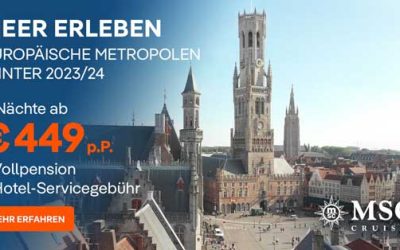 Mit MSC zu den Europäischen Metropolen
