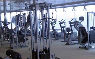 Bei Seegang ist die Nutzung des Fitnessstudio auf eigene Gefahr