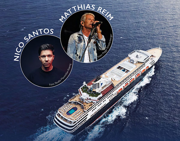 Matthias Reim und Nico Santos auf großer Fahrt