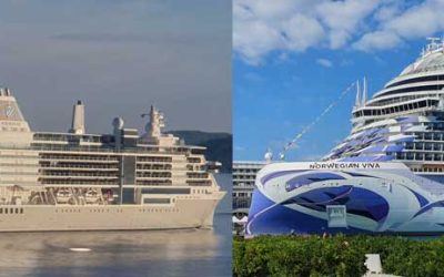 Zwei brandneue Schiffe gesichtet: Silver Nova von Silversea und NCL VIVA